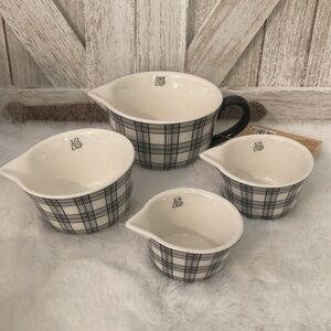 Robert Stanley Plaid Measuring Cups